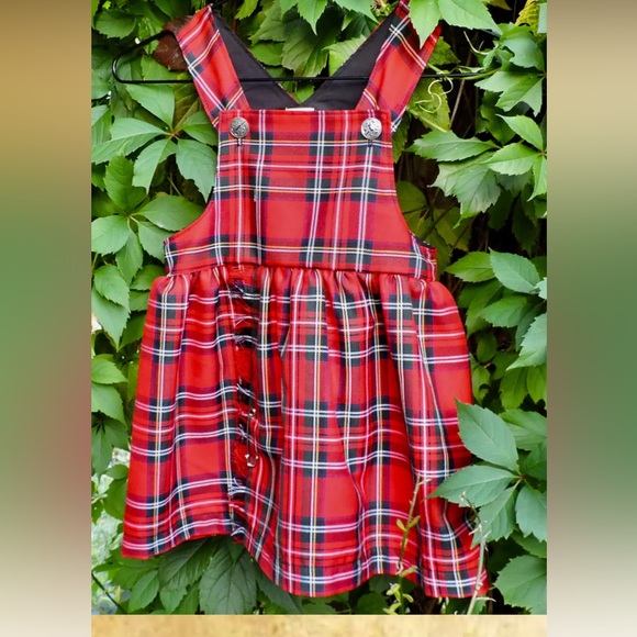 Tartan Dress Youth size 2 - 4 - Picture 2 of 8